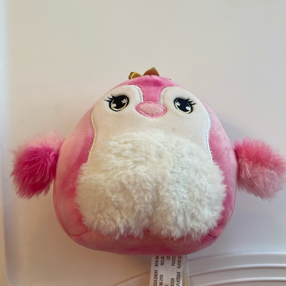 Squishmallow Tie Dye Pink Penguin Princess